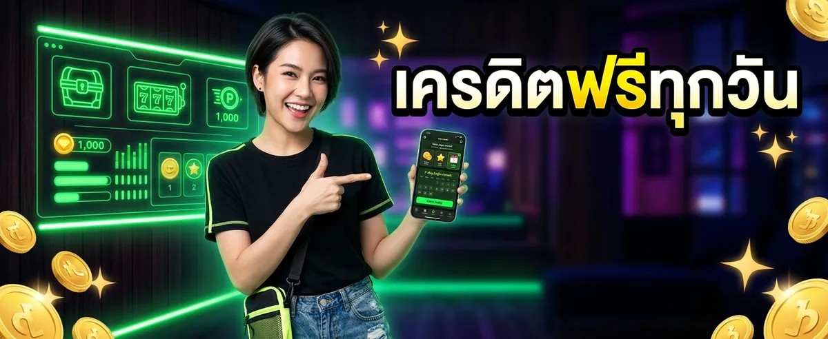 เครดิตฟรีทุกวัน สล็อตวอเลทไม่มีขั้นต่ำ เว็บตรง